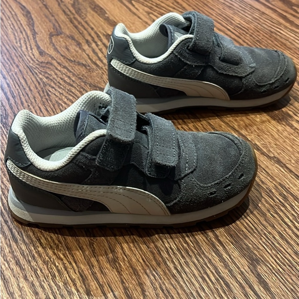 Puma Kids Charcoal Sneakers